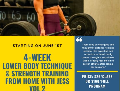 4-Week Lower Body Training from Home with Jess Falborn